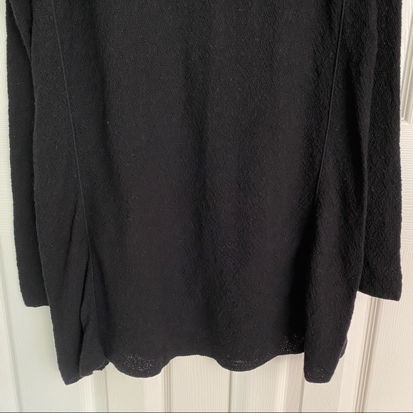 Eileen Fisher Black Long Sleeves Wool Tunic Size M - Picture 8 of 9